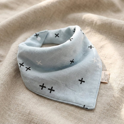 Baby Lyra Cotton Feeding Bibs - Soft & Absorbent