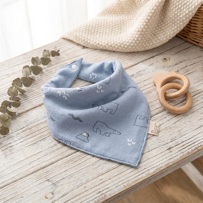 Baby Lyra Cotton Feeding Bibs - Soft & Absorbent
