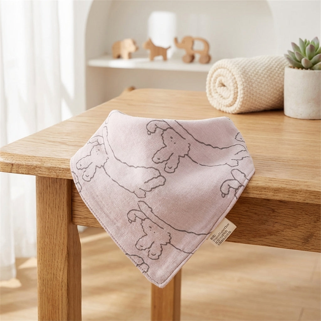 Baby Lyra Cotton Feeding Bibs - Soft & Absorbent