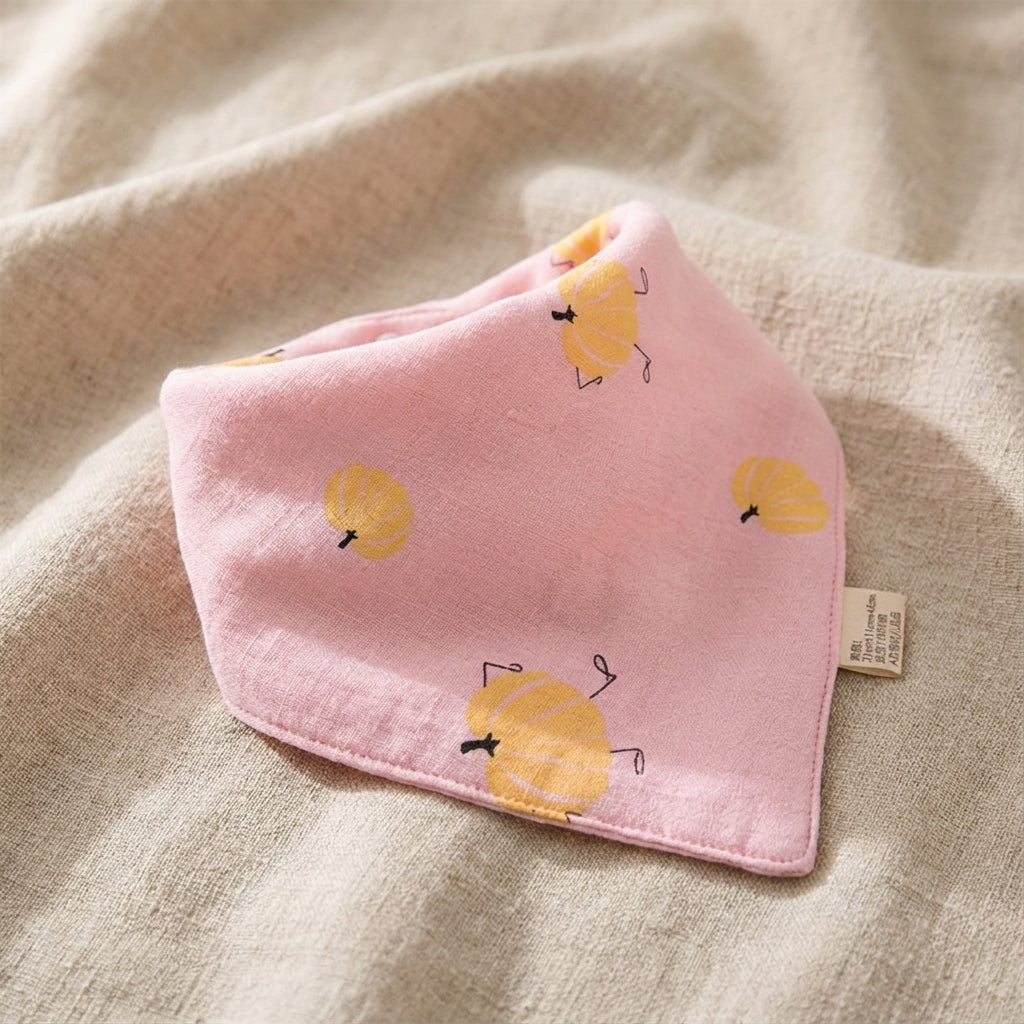 Baby Lyra Cotton Feeding Bibs - Soft & Absorbent