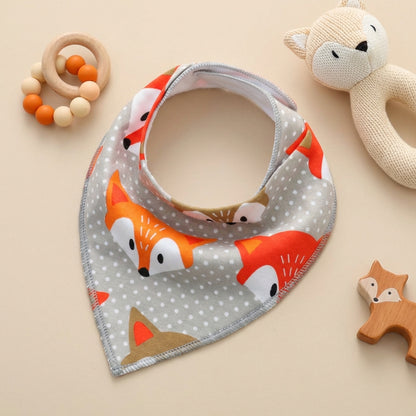 Baby Lyra Cotton Bandana Bibs - Absorbent & Soft Triangle Scarf