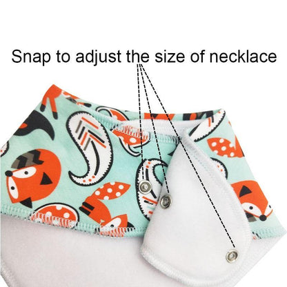 Baby Lyra Cotton Bandana Bibs - Absorbent & Soft Triangle Scarf