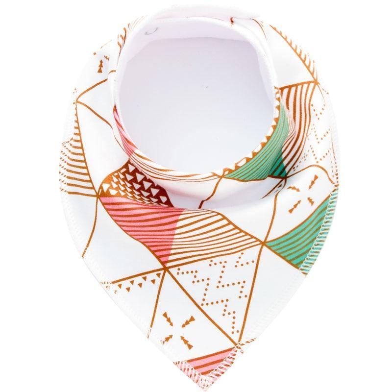 Baby Lyra Cotton Bandana Bibs - Absorbent & Soft Triangle Scarf