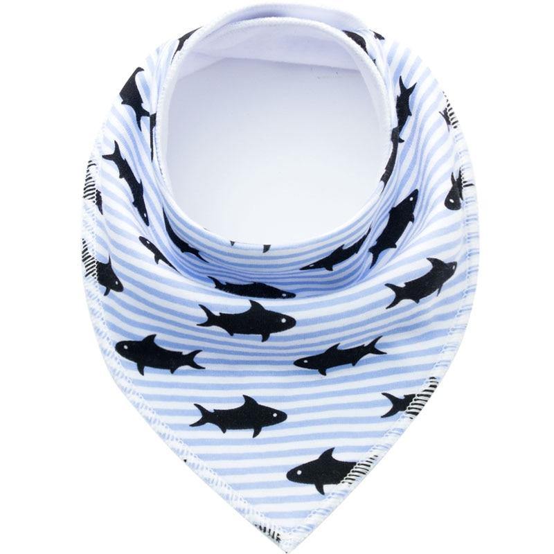 Baby Lyra Cotton Bandana Bibs - Absorbent & Soft Triangle Scarf