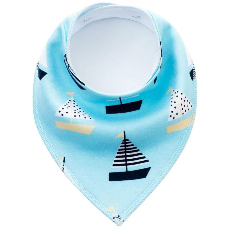 Baby Lyra Cotton Bandana Bibs - Absorbent & Soft Triangle Scarf
